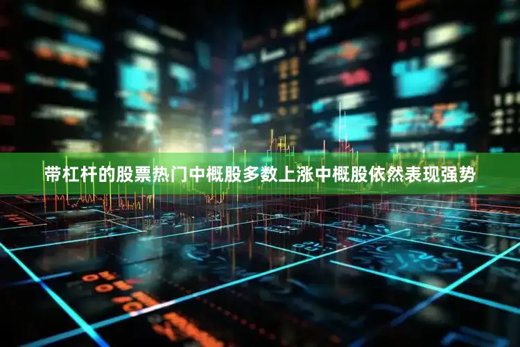 带杠杆的股票热门中概股多数上涨中概股依然表现强势
